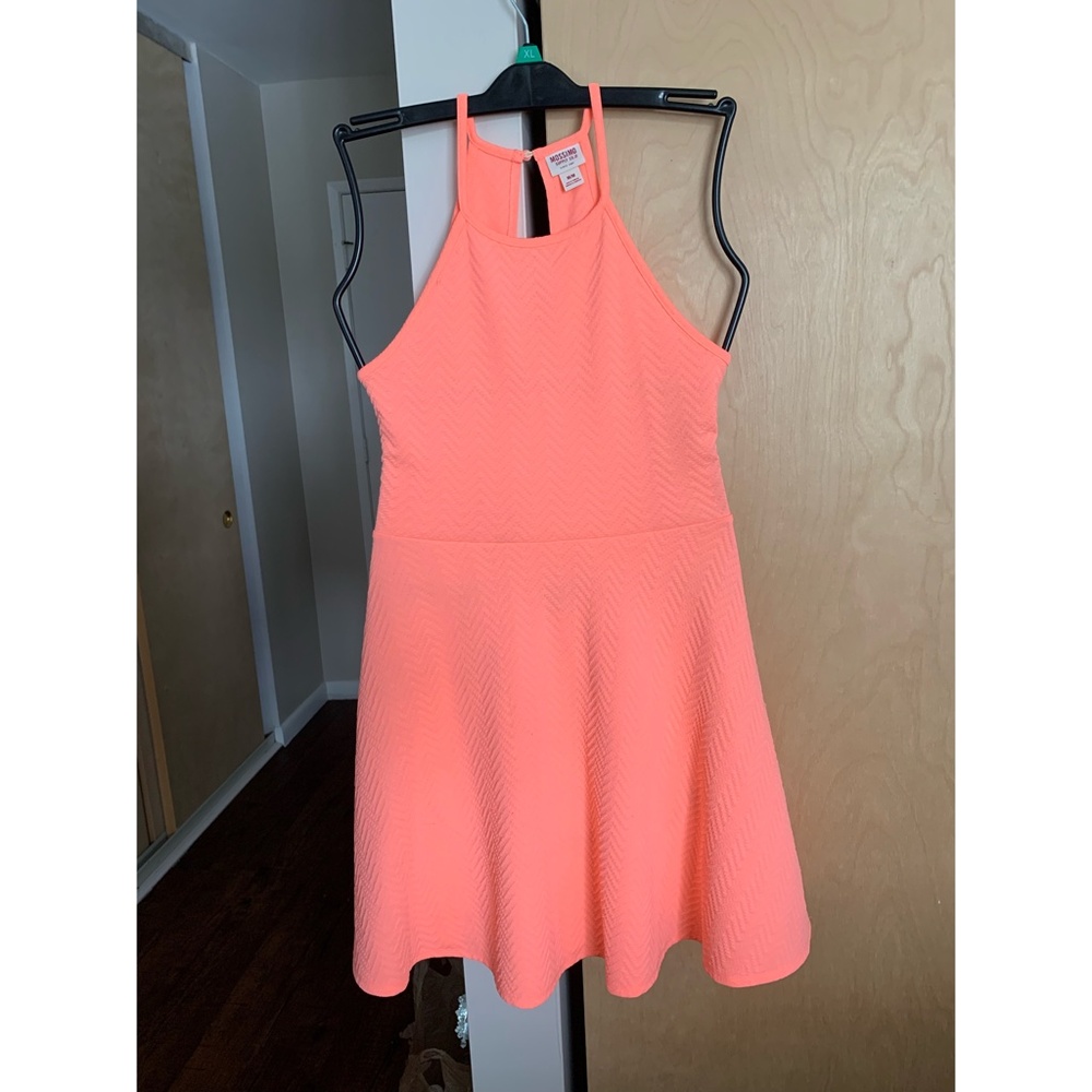 Peach Cocktail Dress